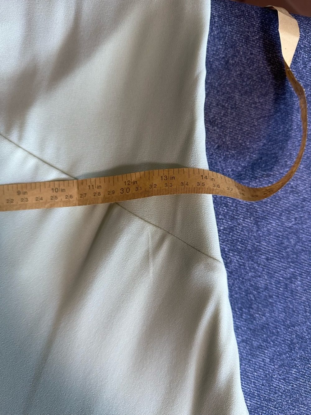 House of CB Pastel Green Backless Mermaid Gown - Picture 11 of 12